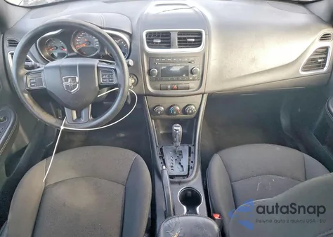 2013 Dodge Avenger Se из США, поврежденный, VIN 1C3CDZAB2DN608718